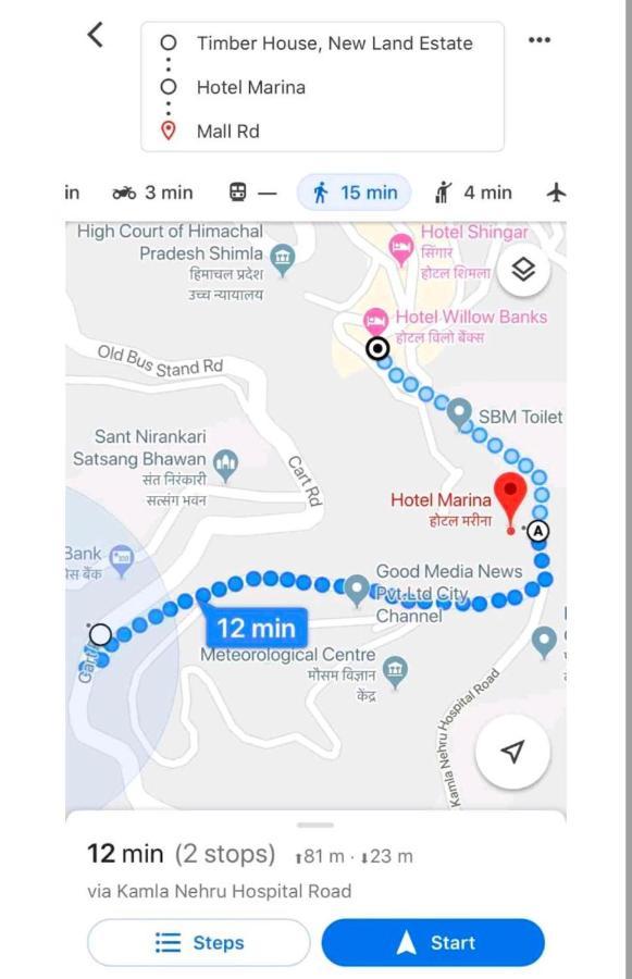 Mountain Zest-Simla Royale Near Mall Road-Free Pickup From Railway Station Simla Exterior photo